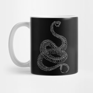 Rattlesnake Skeleton Mug